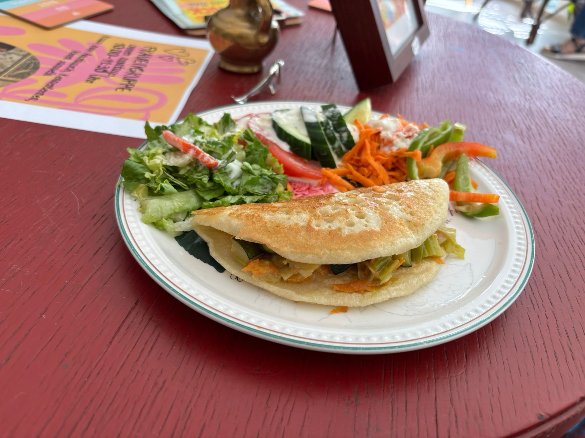 veganes Frühstück im Kleidercafé Rita