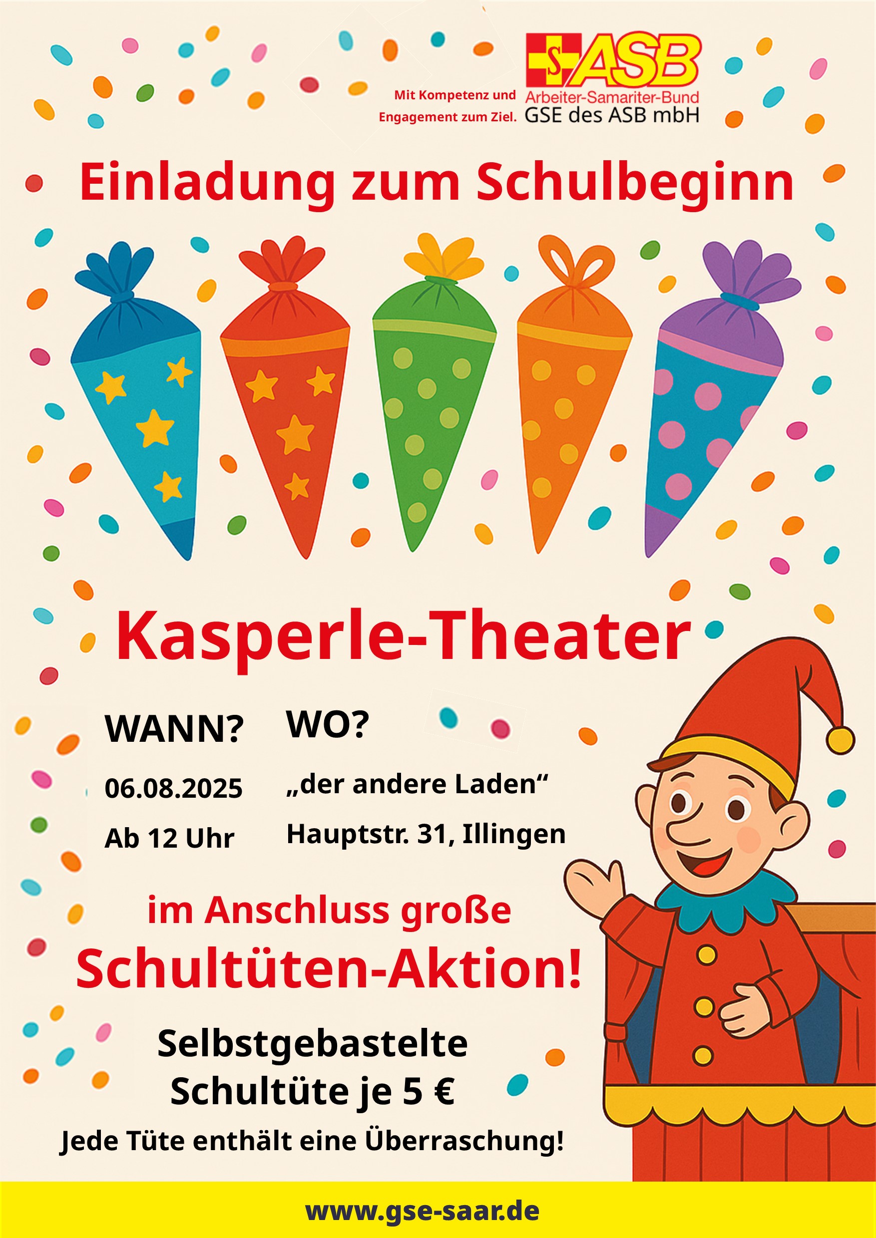 Plakat Kasperle-Theater